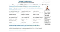 Desktop Screenshot of brooklynprocessserver.com